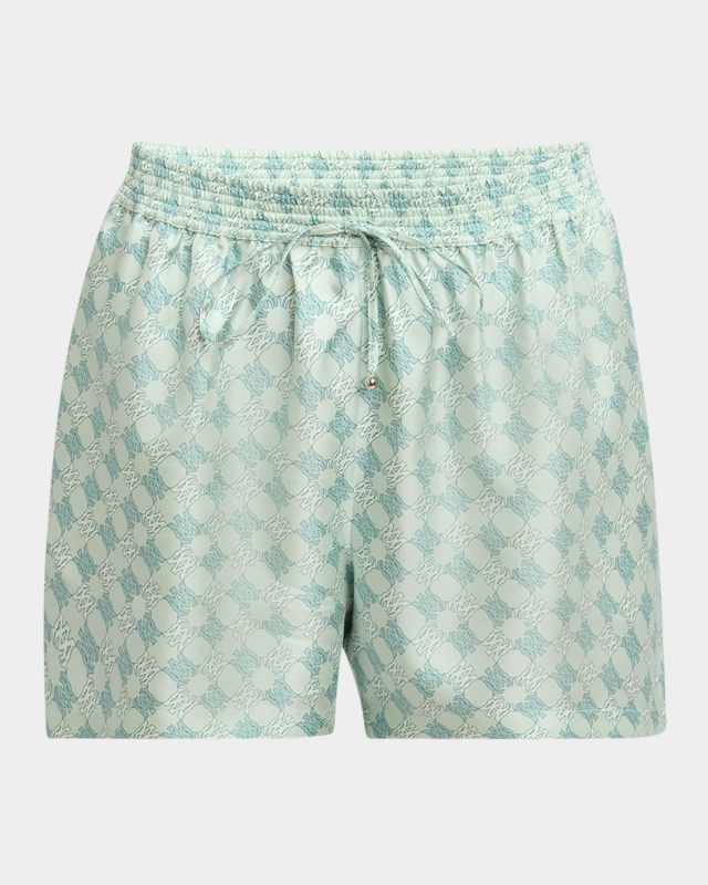 Ma Quad Silk Pull-On Shorts